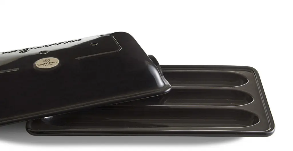 Emile Henry Baguettesvorm - 390x240mm - Fusain - Afbeelding 3