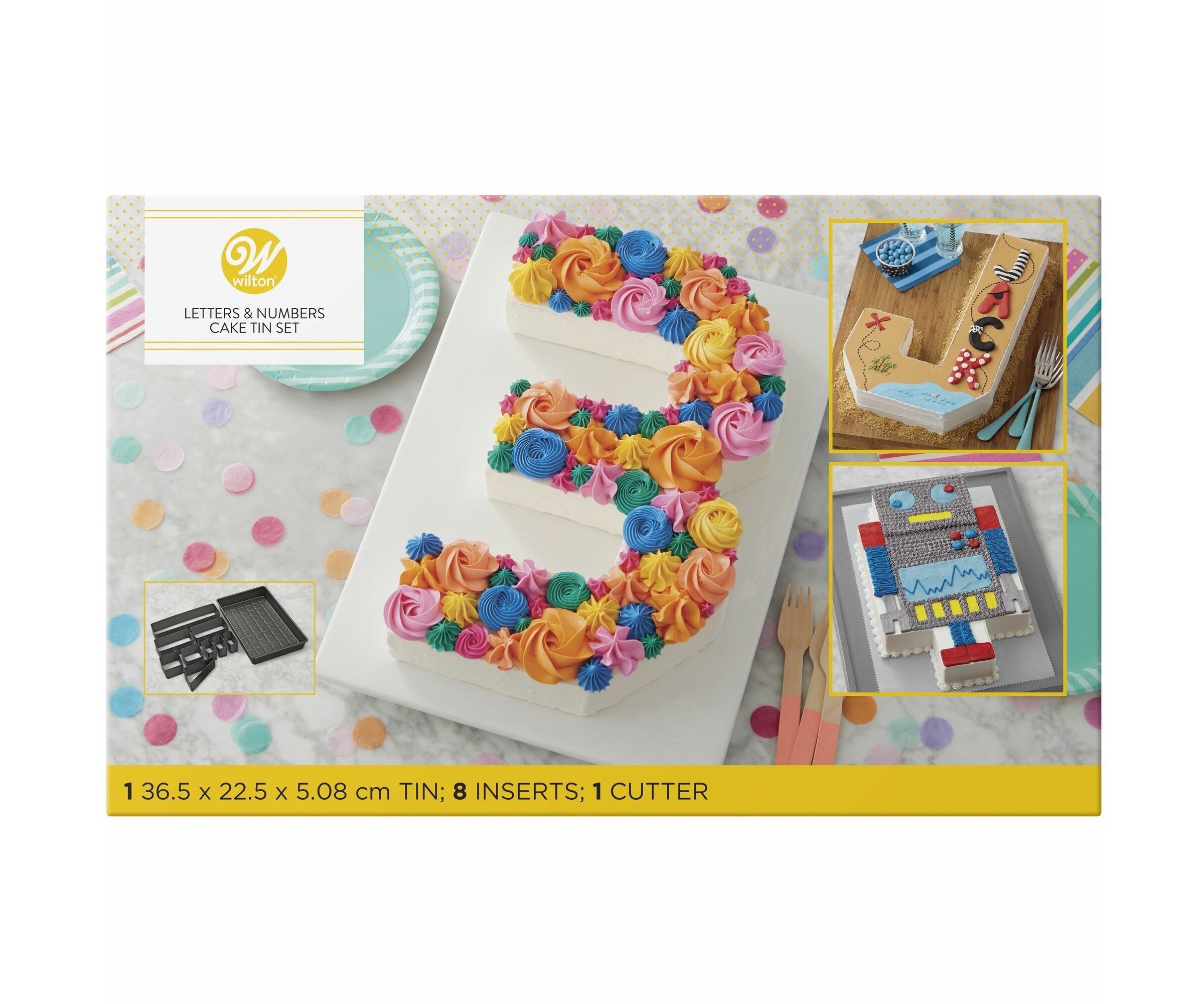Wilton Bakvorm Cijfers & Letters Countless Celebrations (letterbakvorm)