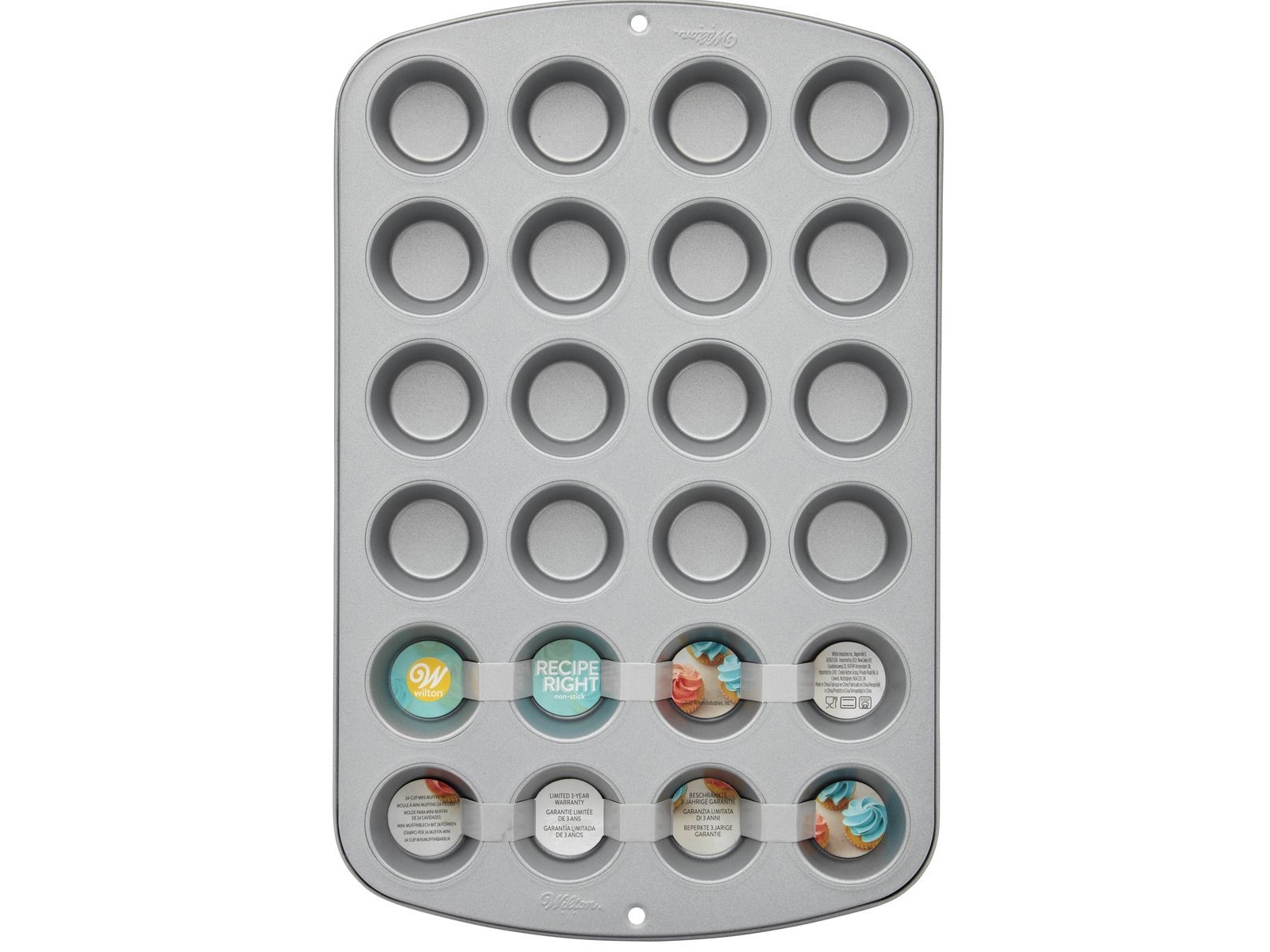 Wilton Bakvorm mini cupcakes 24 stuks