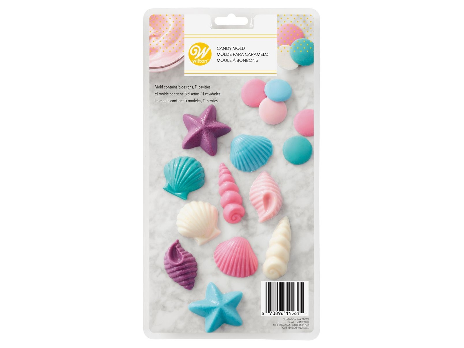 Wilton Candy mold Seashells