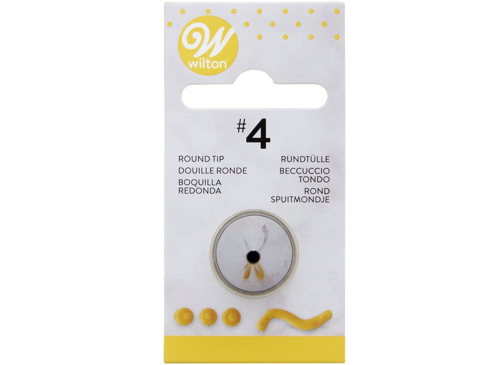 Wilton Decorating Tip #004 Rond