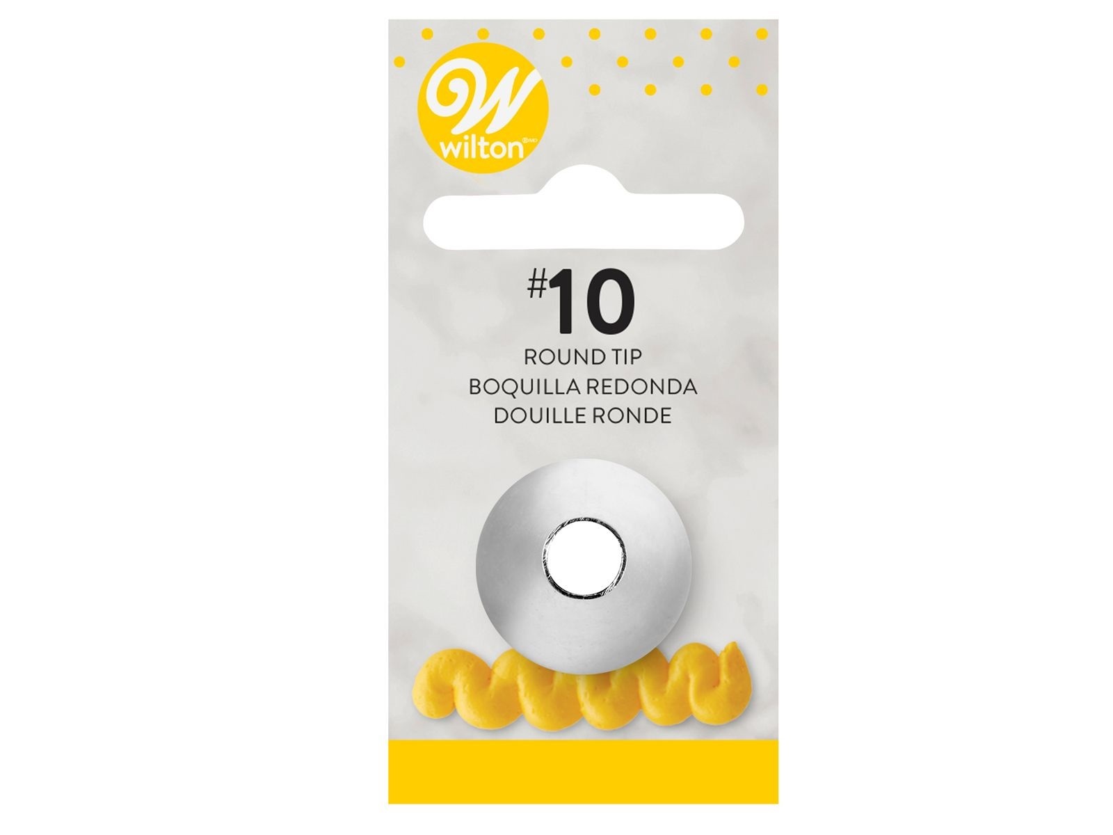 Wilton Decorating Tip #010 Round Carded