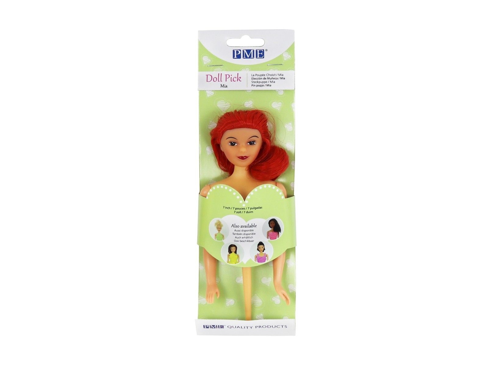PME Doll Pick Oranje Haar