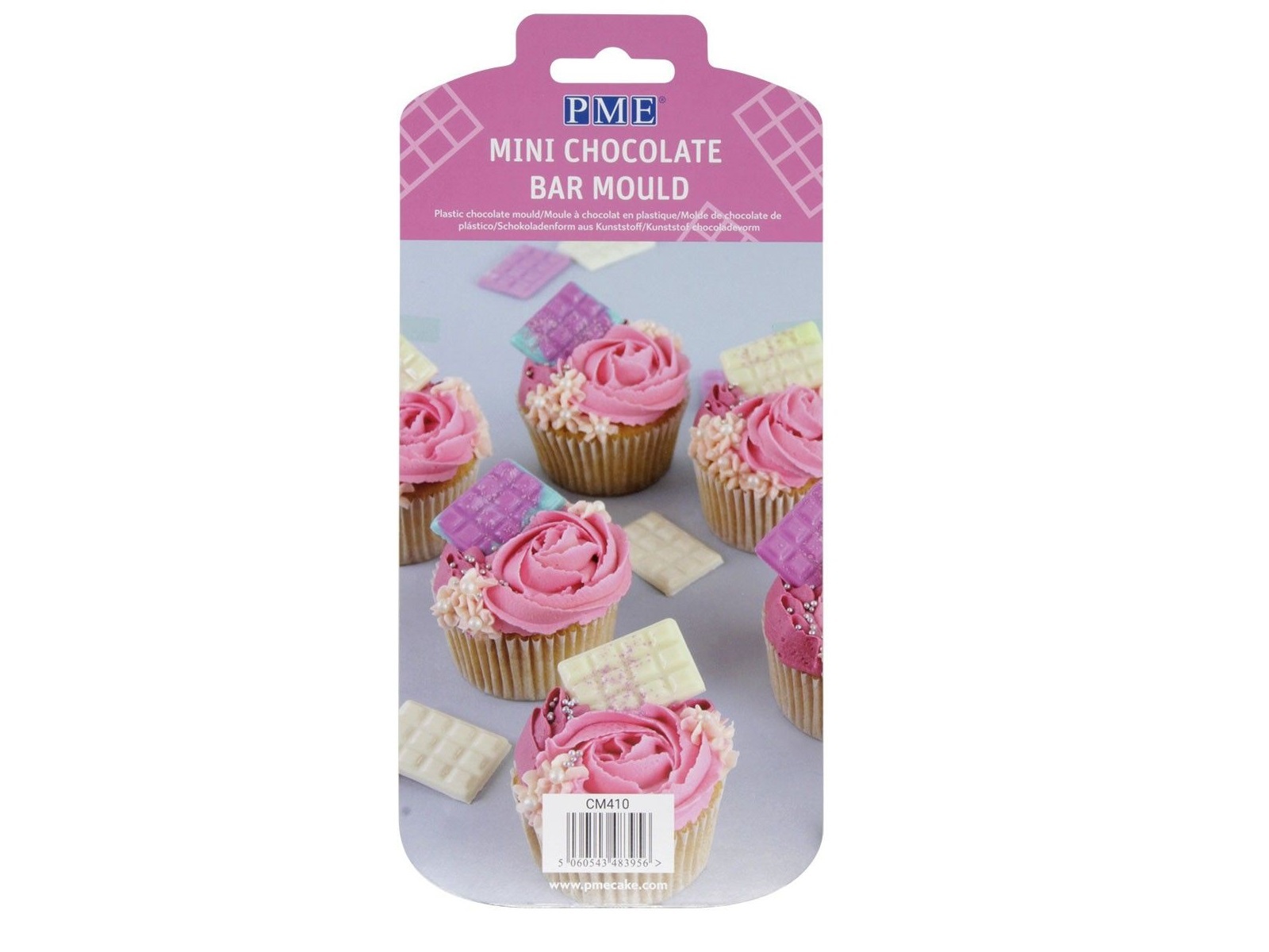 PME Chocolademal Mini Tablet (12x) 35x25mm