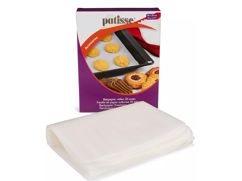 Patisse Bakpapier vellen 20 stuks 38x30cm