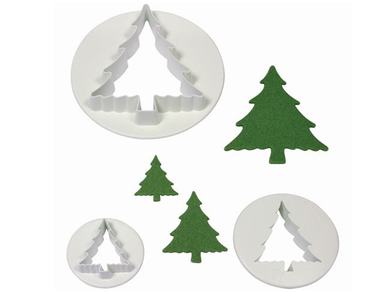 PME Uitstekerset Kerstboom set/3