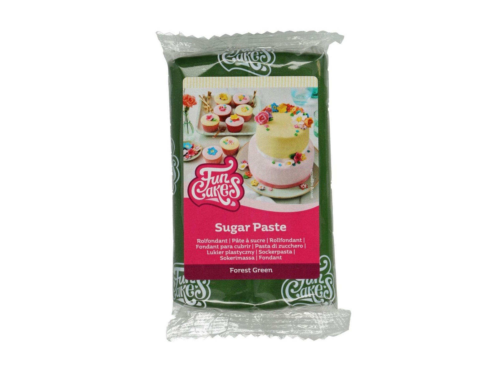 Rolfondant Forest Green 250 gram
