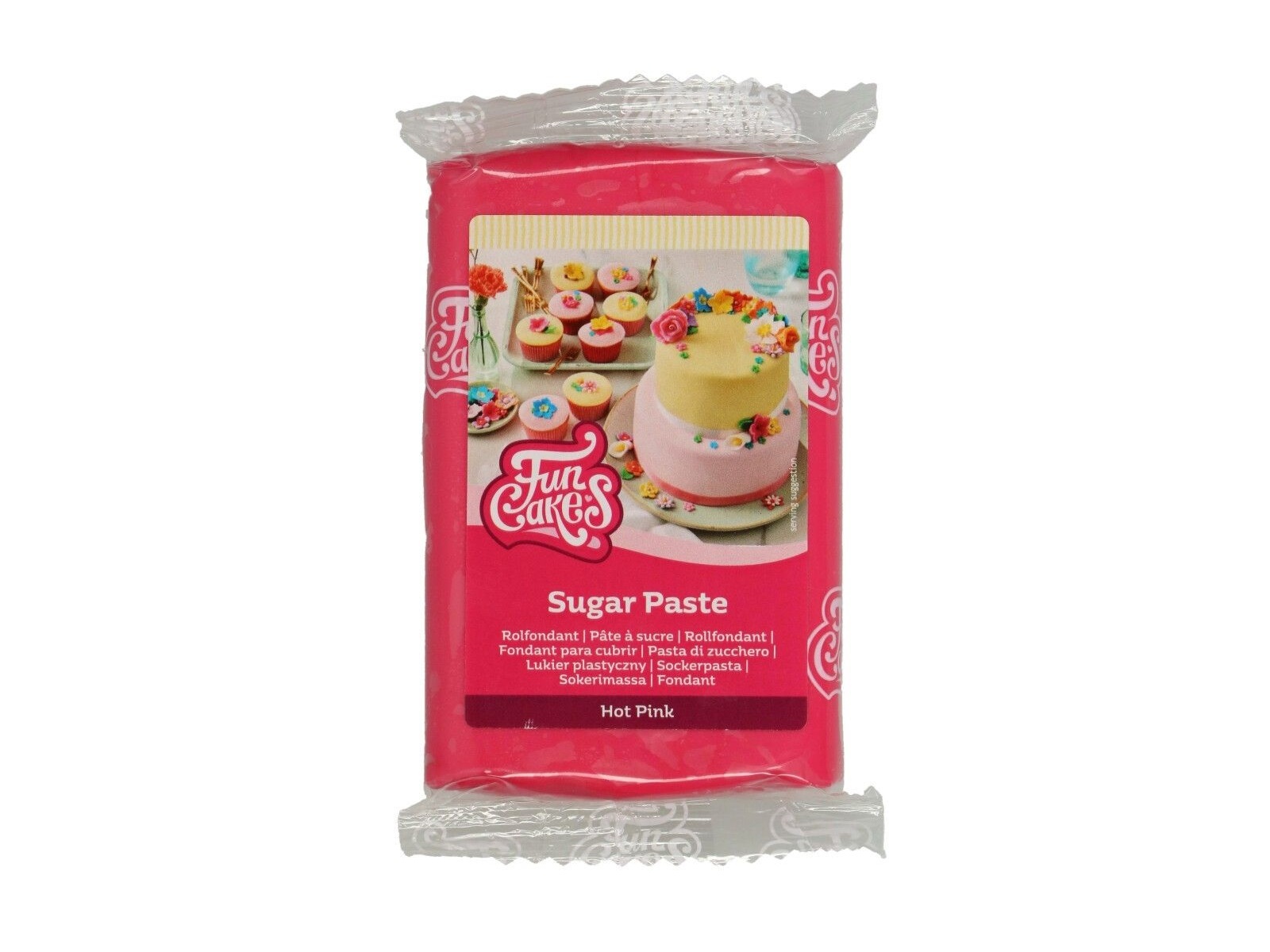 Rolfondant Hot Pink 250 gram