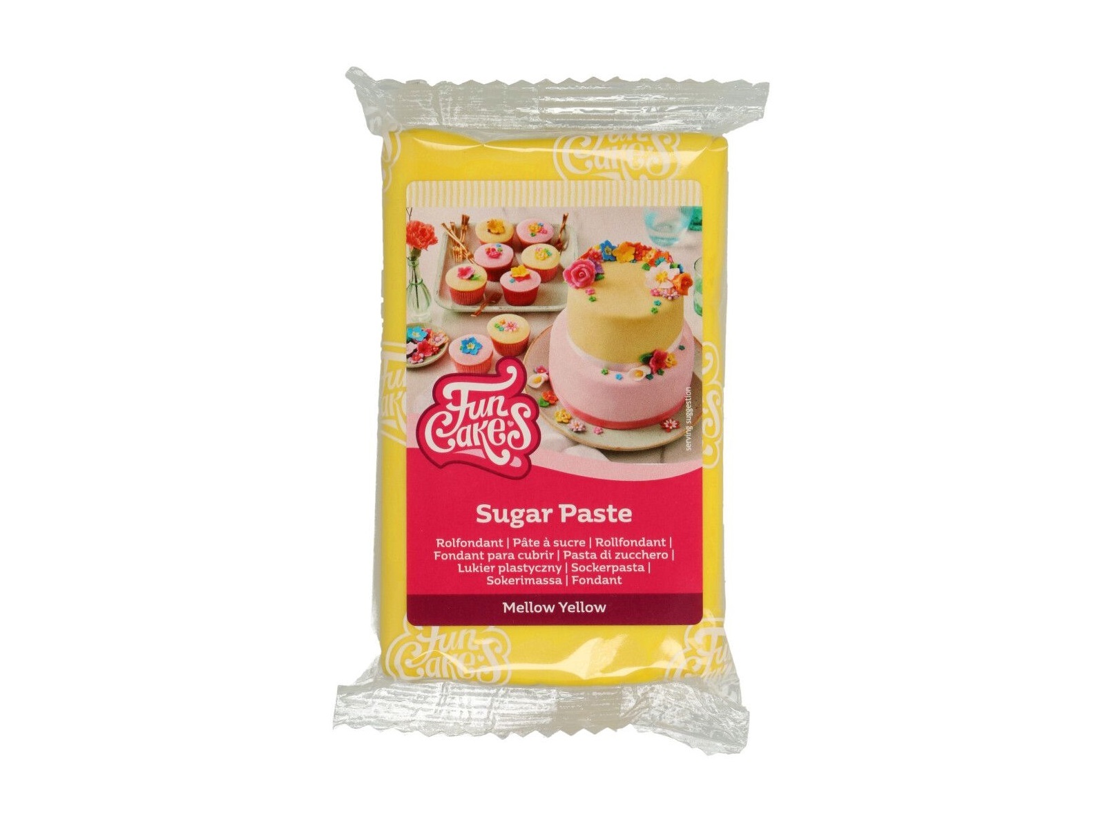 Rolfondant Mellow Yellow 250 gram