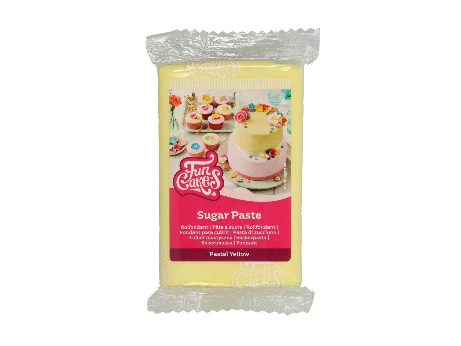Rolfondant Pastel Yellow 250 gram