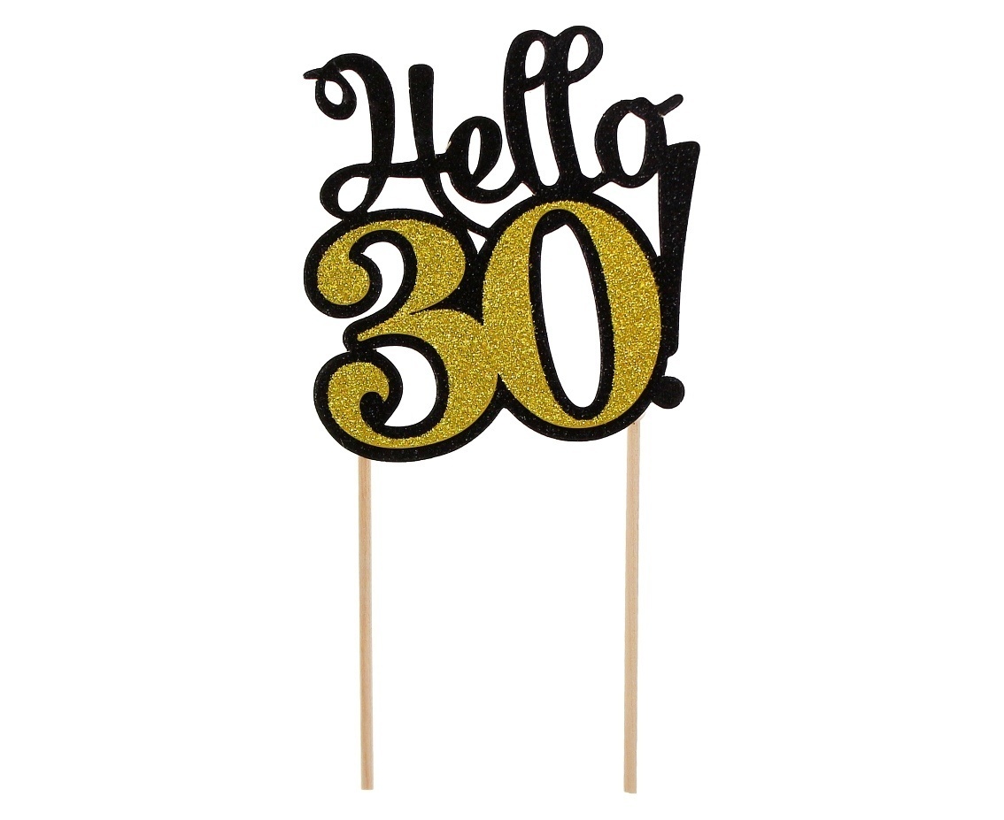 Taarttopper Hello 30