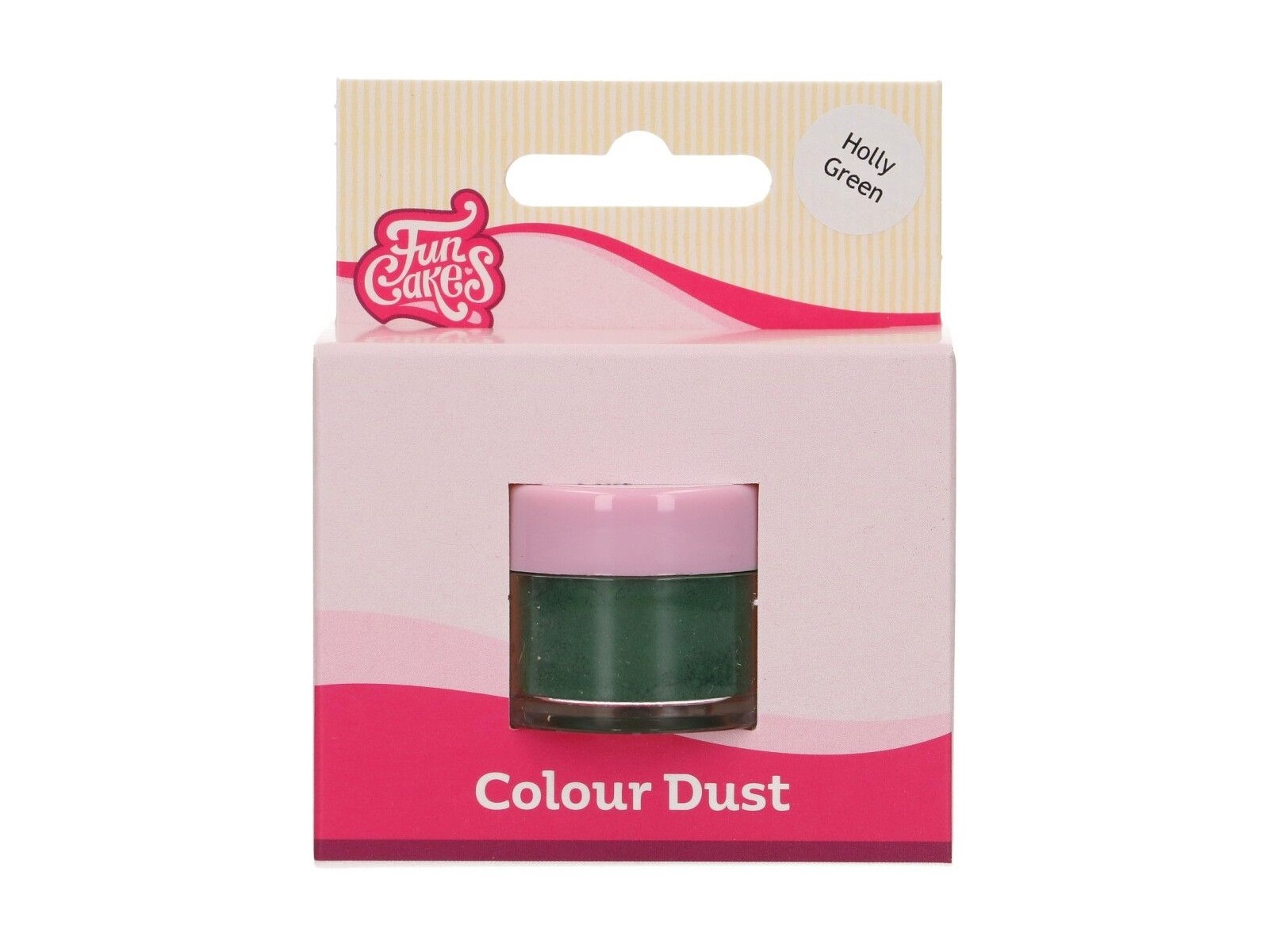 FunCakes Colour Dust Holly Green