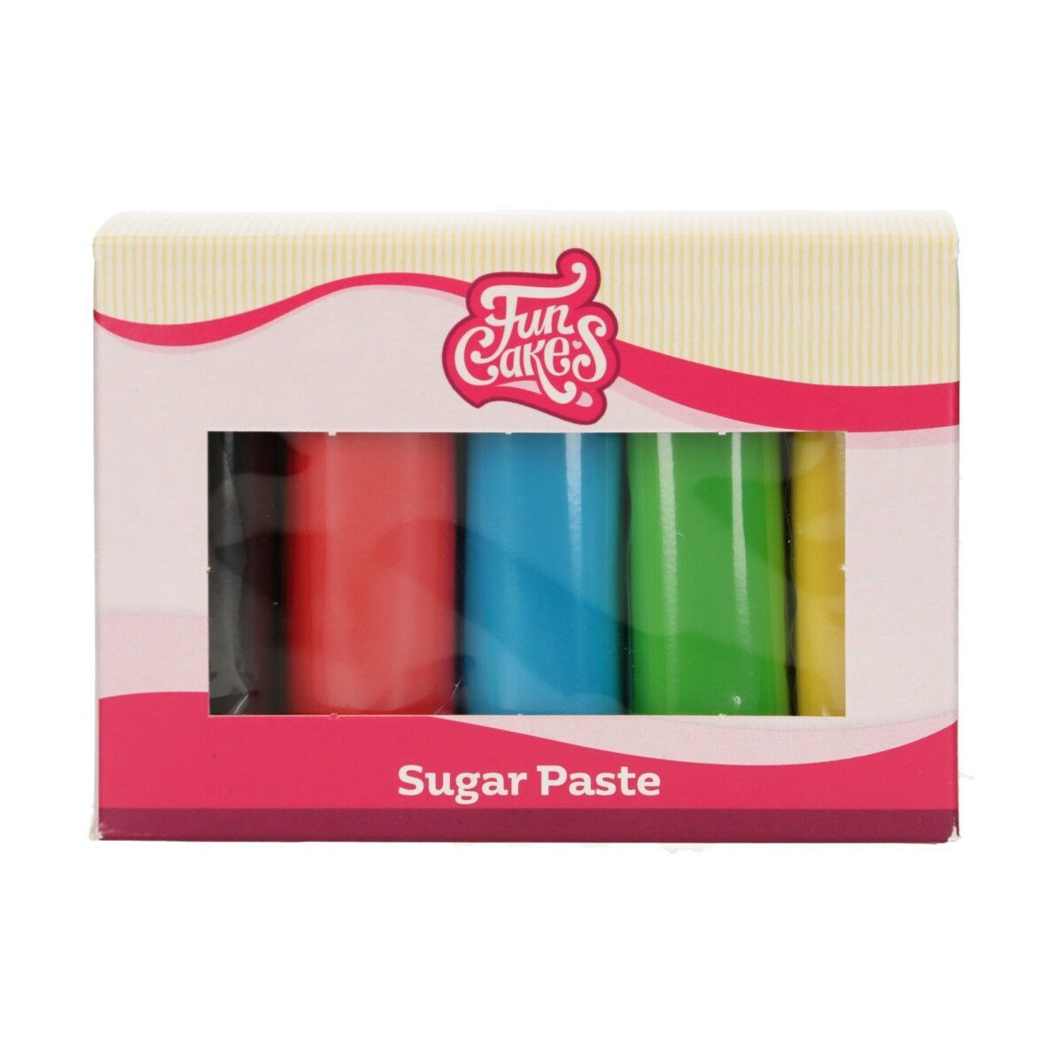 Rolfondant Multipack Essential Colours 5x100 gram