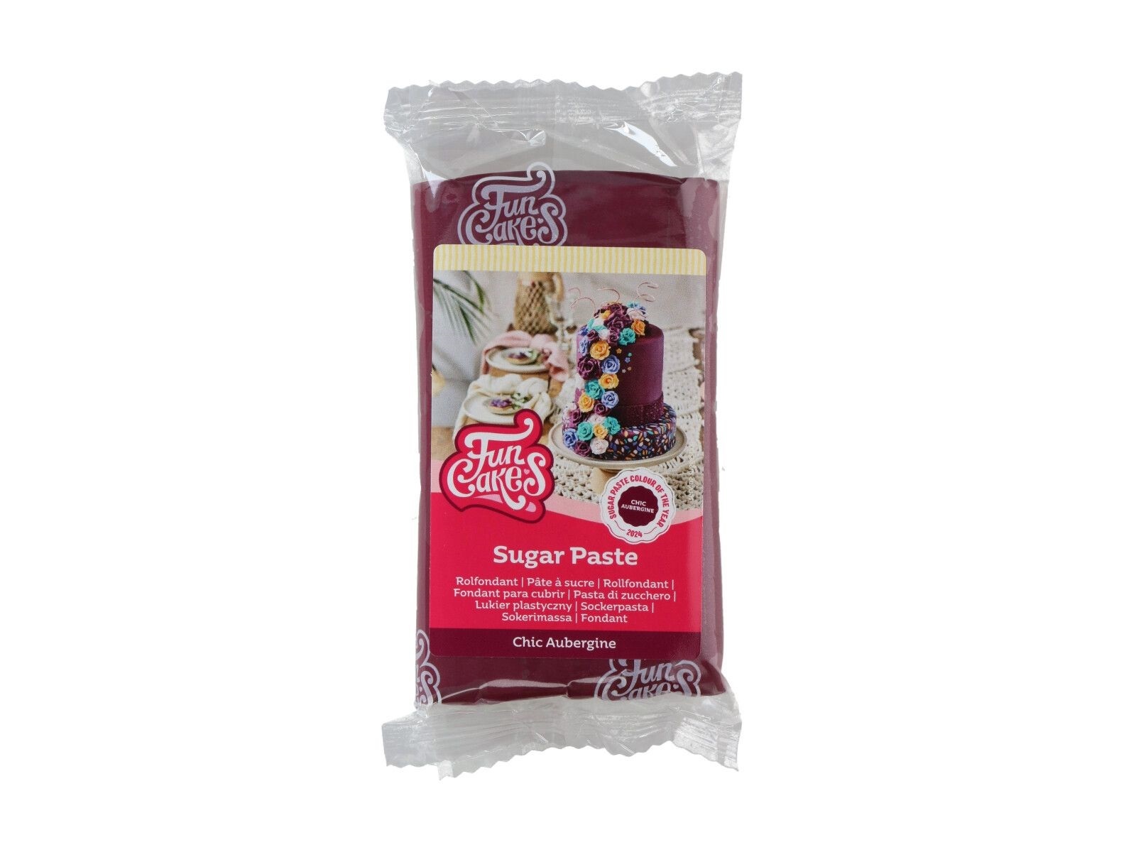 Rolfondant Chique Aubergine 250 gram