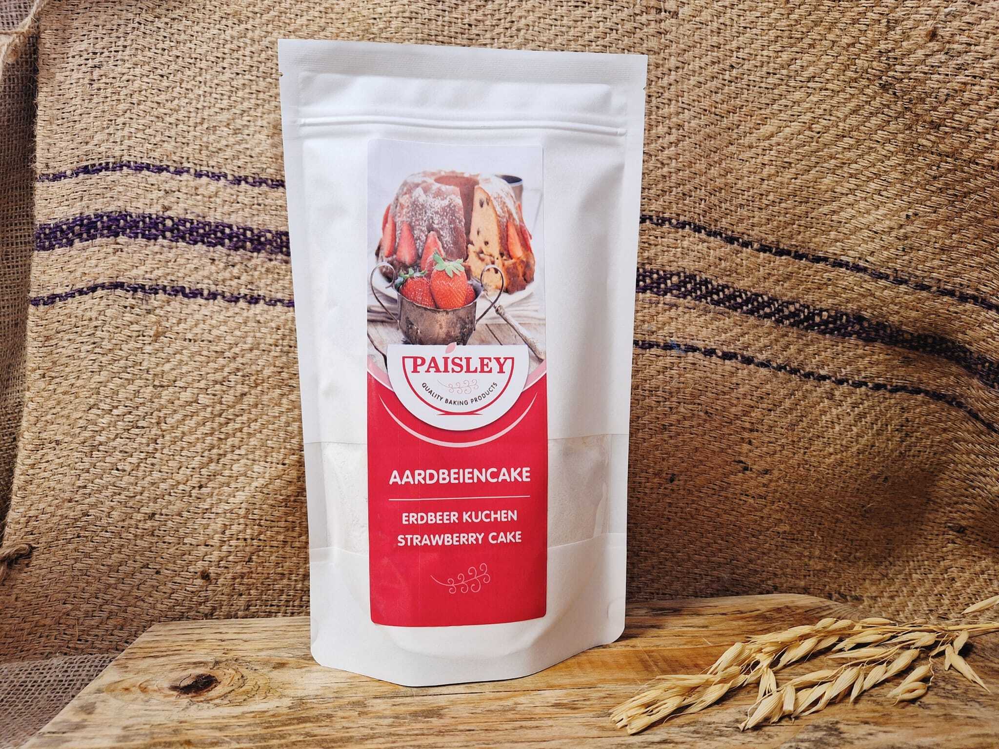Aardbeien cakemix
