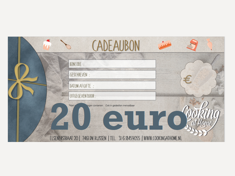 Cadeaubon €20,-