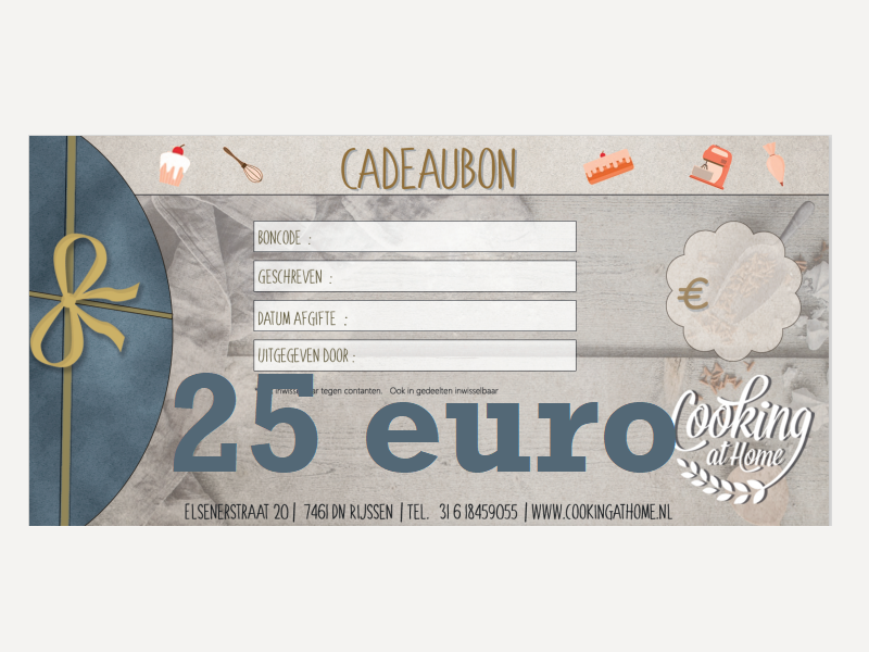 Cadeaubon €25,-