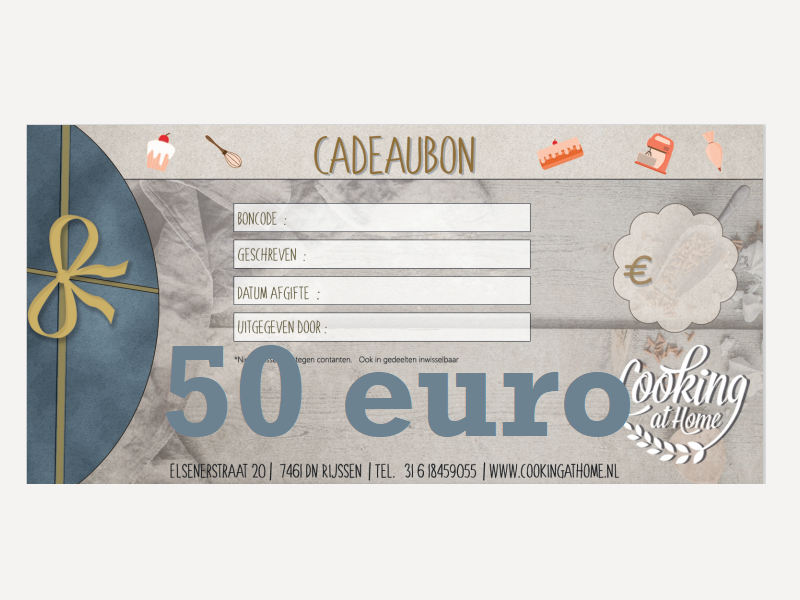 Cadeaubon €50,-