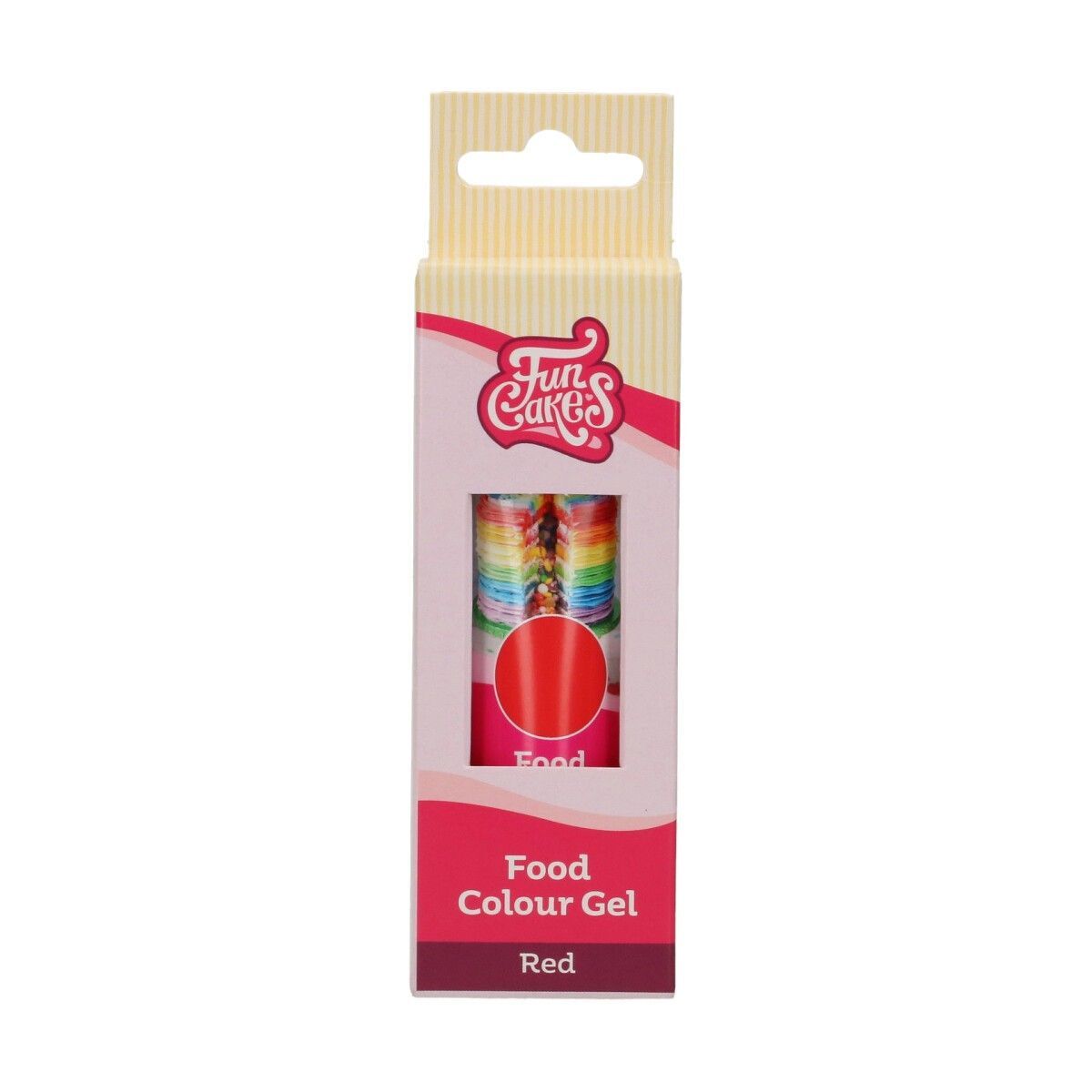 FunCakes Kleurstof Gel Tube - Red - 30g
