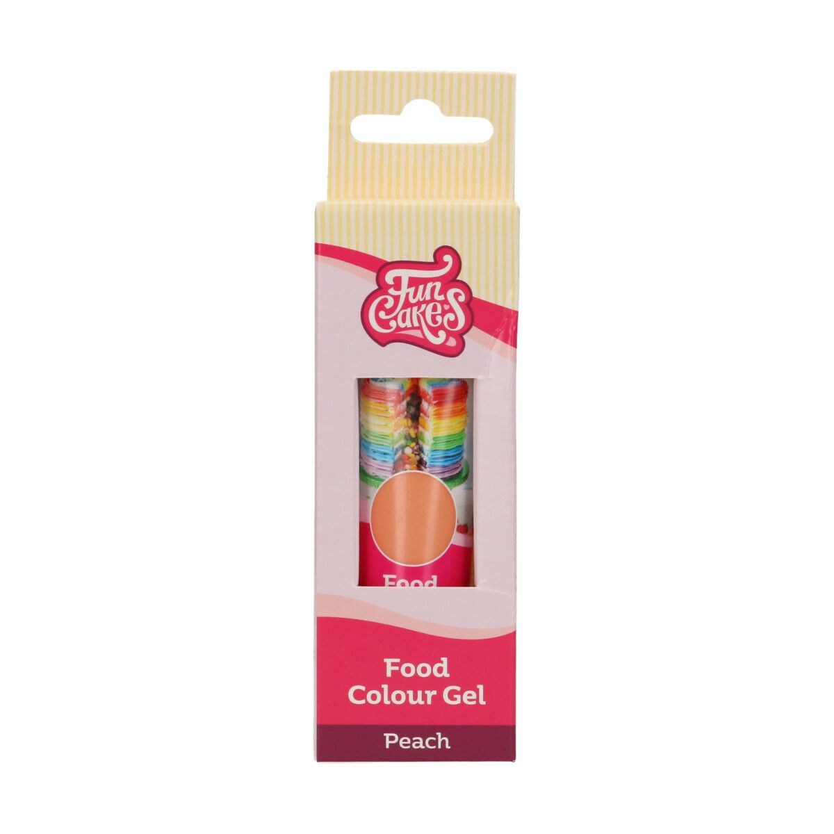 FunCakes Kleurstof Gel Tube - Peach - 30g