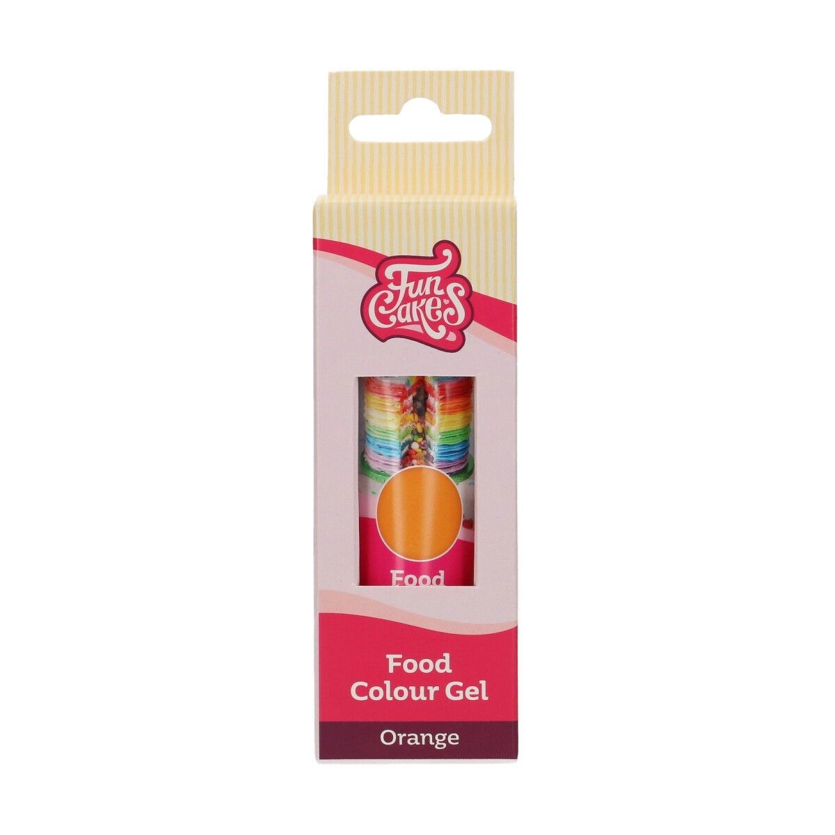 FunCakes Kleurstof Gel Tube - Orange - 30g