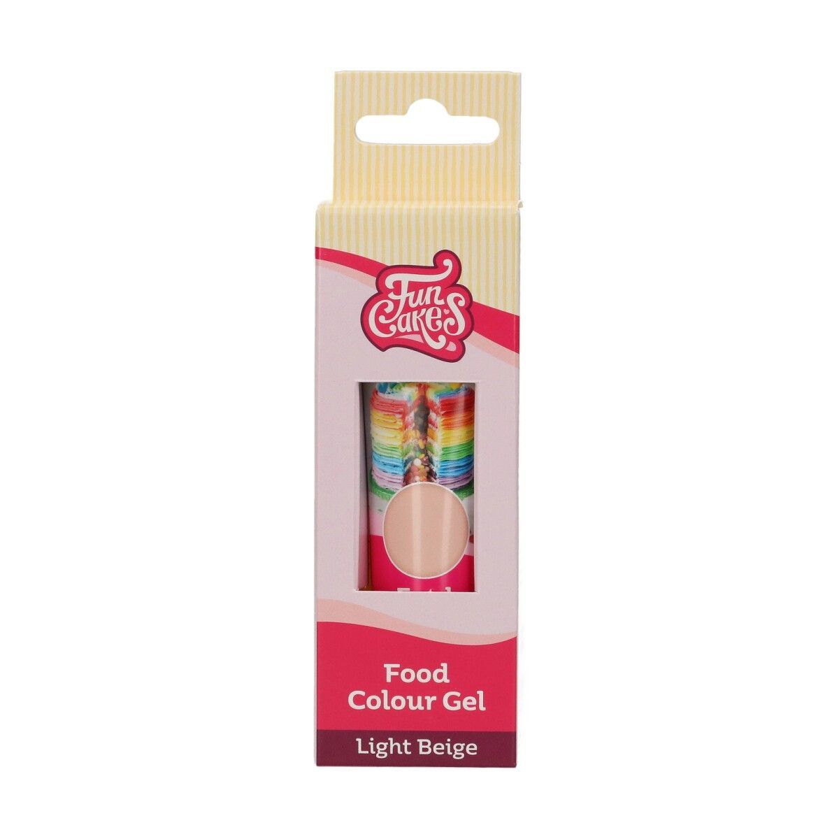FunCakes Kleurstof Gel Tube - Light Beige - 30g