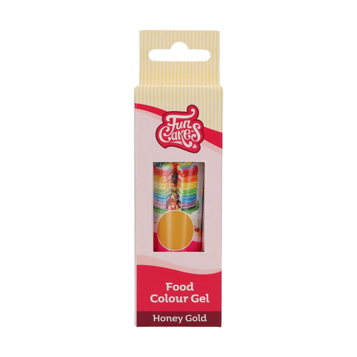 FunCakes Kleurstof Gel Tube - Honey Gold - 30g