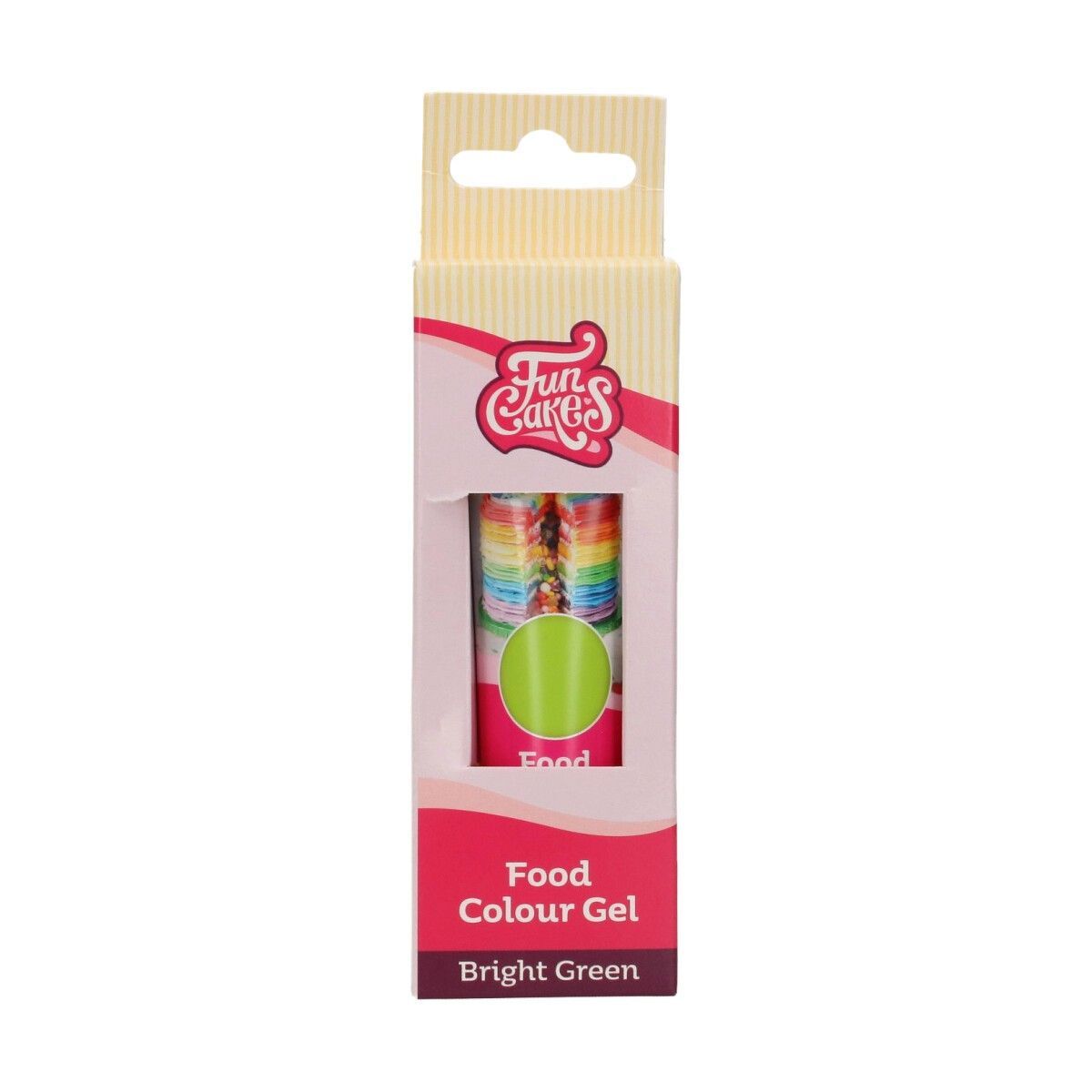 FunCakes Kleurstof Gel Tube - Bright Green - 30g