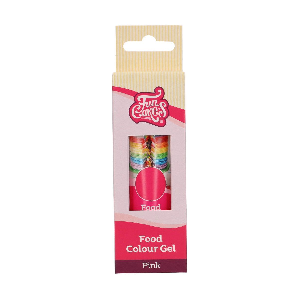 FunCakes Kleurstof Gel Tube - Roze - 30g