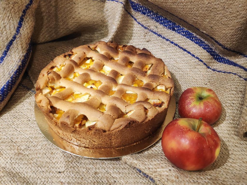 Bakpakket Abrikozen-appeltaart met amaretto