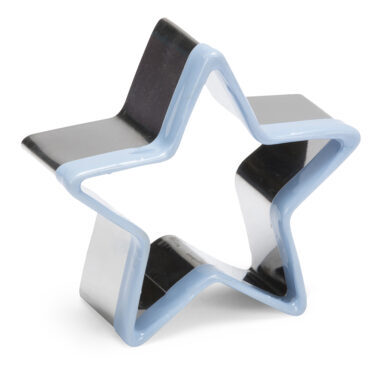 Uitsteekvorm rvs Ster 6 cm