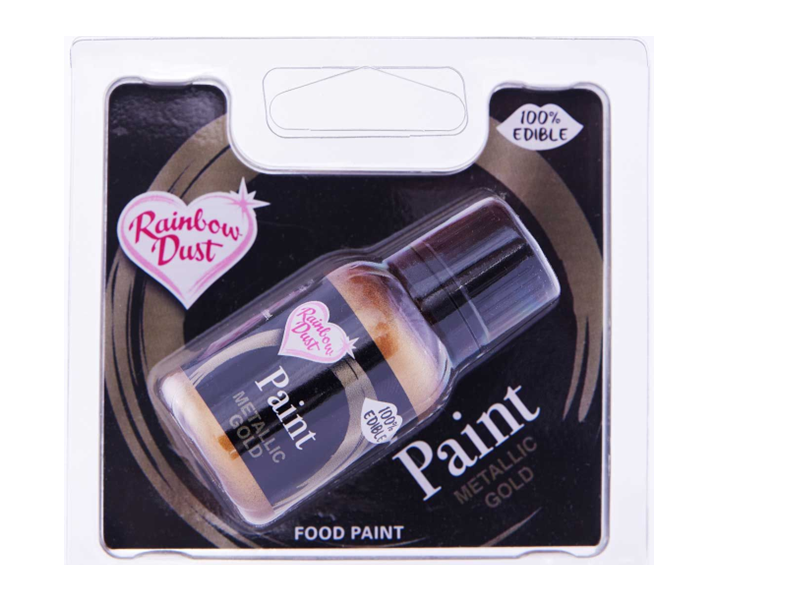 RD Metallic Food Paint - Gold
