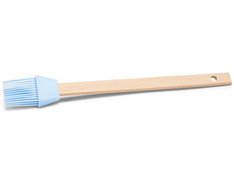 Siliconen bakkwast 27cm Licht Blauw