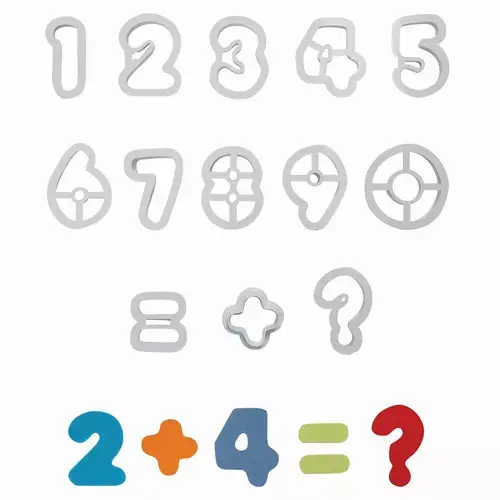 PME Uitstekerset Cijfers set/13