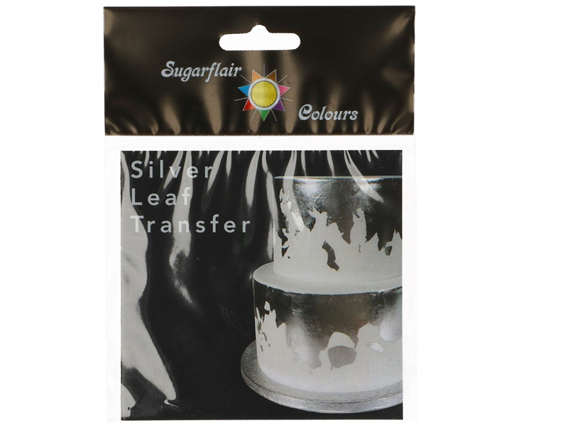 Sugarflair Eetbaar Bladzilver Transfer