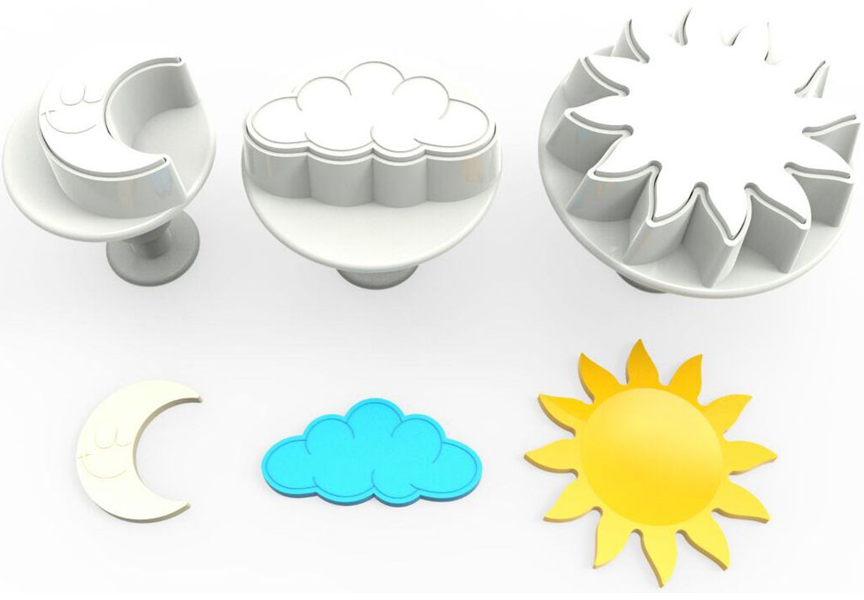 Dekofee plungers Sky set/3