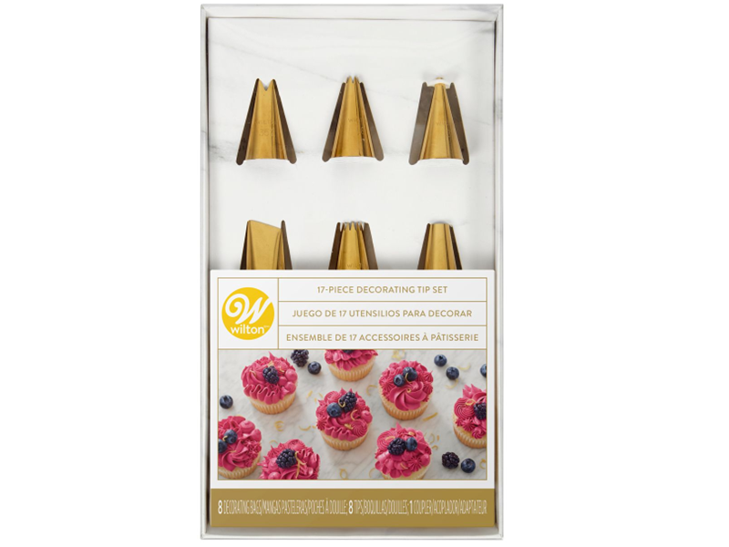 Wilton Golden Decorating Tip Set/17