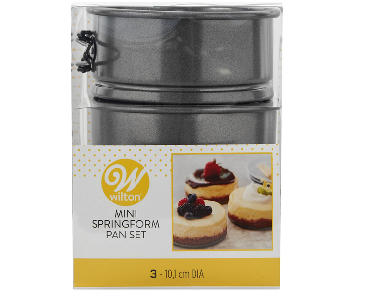 Wilton mini springvormen 10cm set3