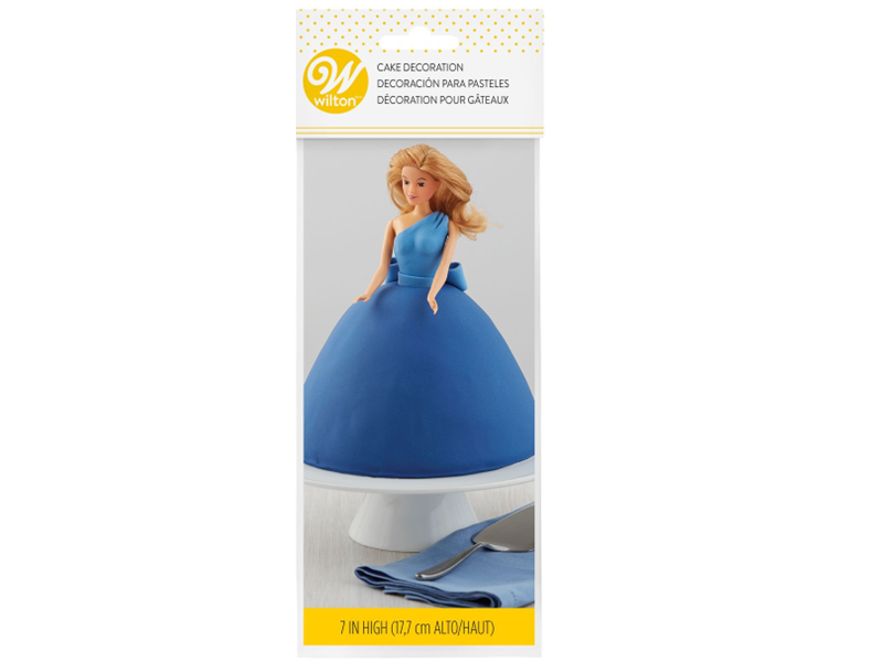 Wilton Taartdecoratie Pin Popje Blond