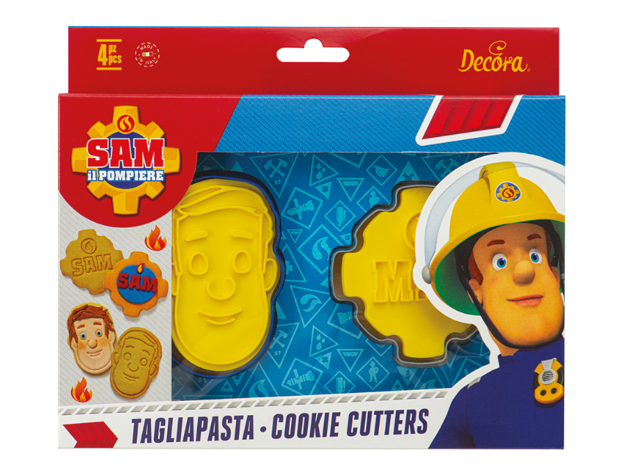 Decora Koekjes uitstekers - Brandweerman Sam