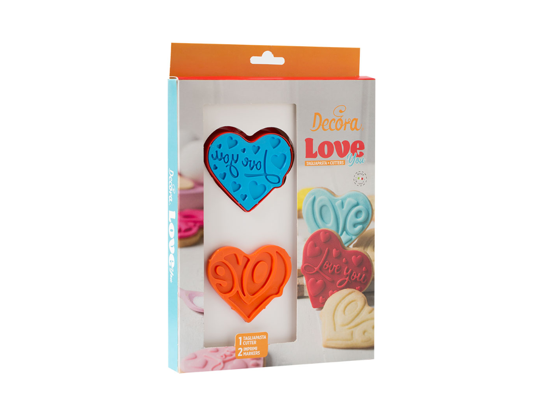Decora Koekjes uitsteker - Love**