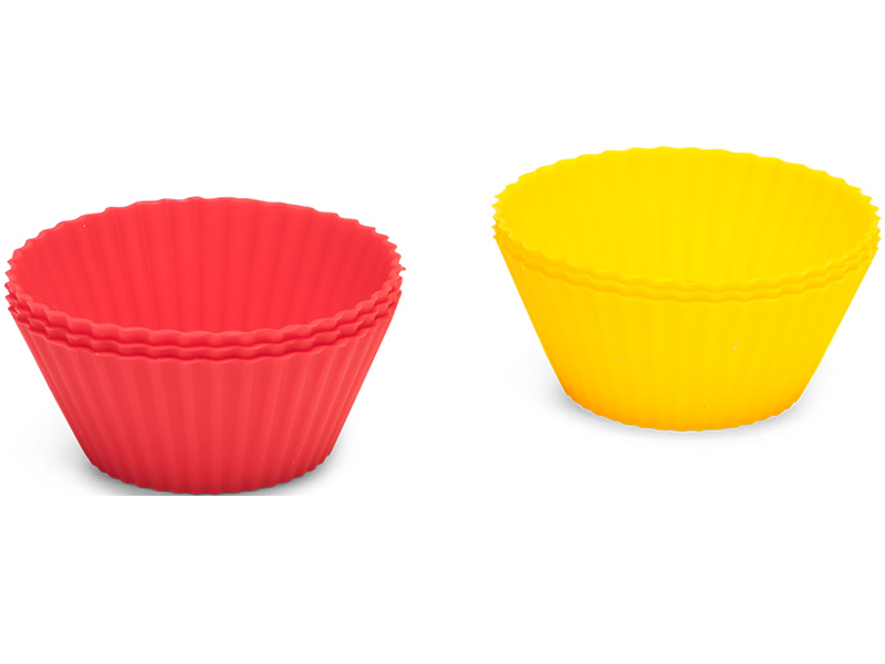 Patisse Siliconen cupcake vormpjes 6x