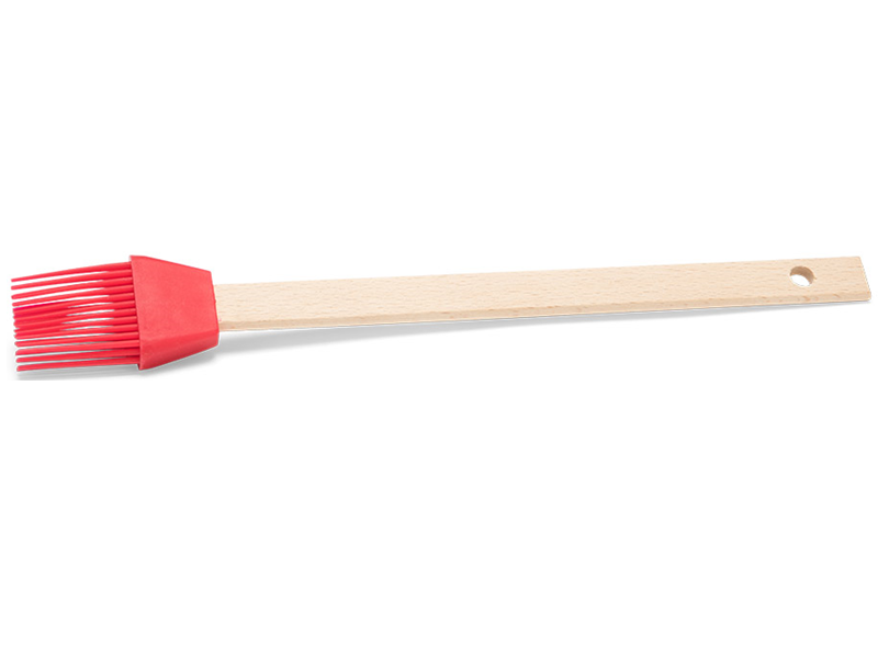 Siliconen bakkwast 27cm Rood