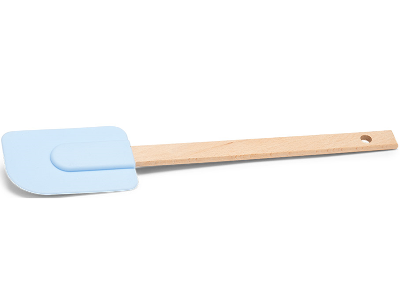 Siliconen pannenlikker 27cm Licht Blauw