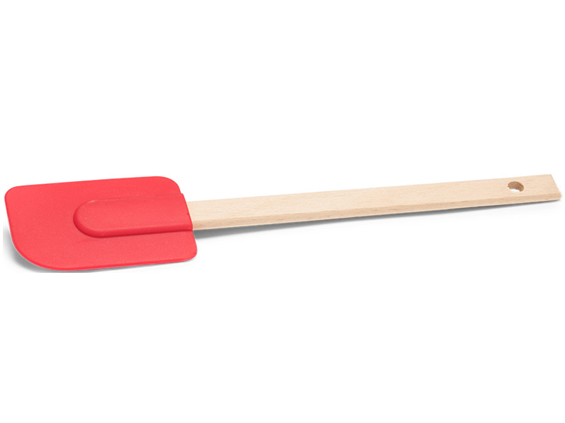 Siliconen pannenlikker 27cm Rood