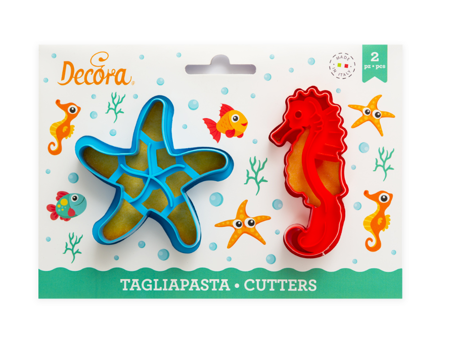 Decora Koekjes uitstekers Zeeleven set/2