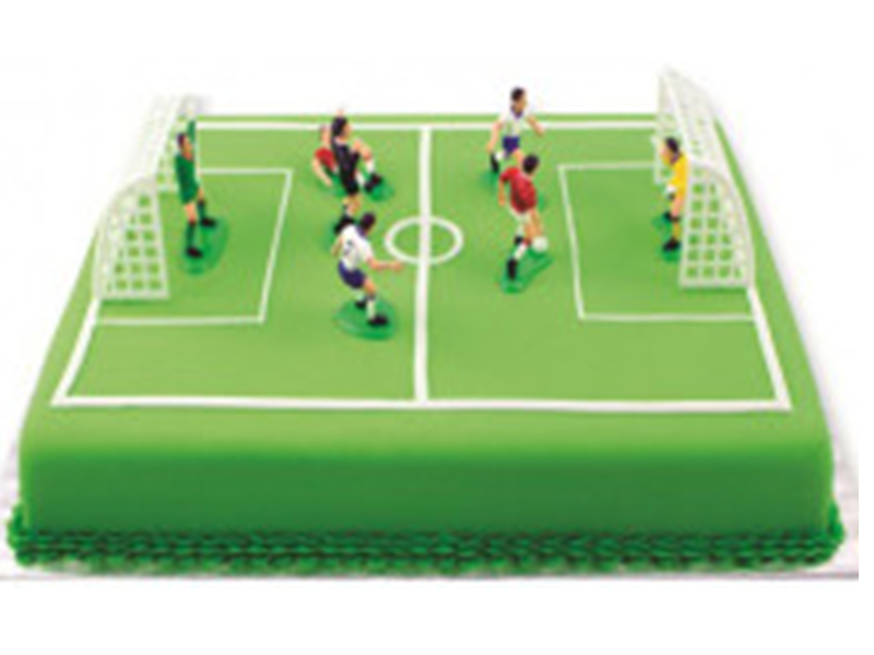 Voetballers met Goals Taartset