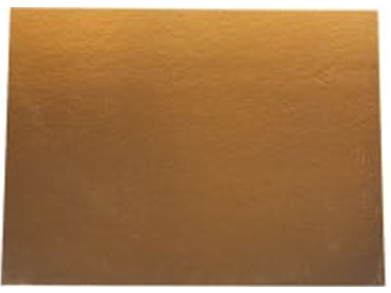 Taartkarton Rechthoek Goud - 40x60cm