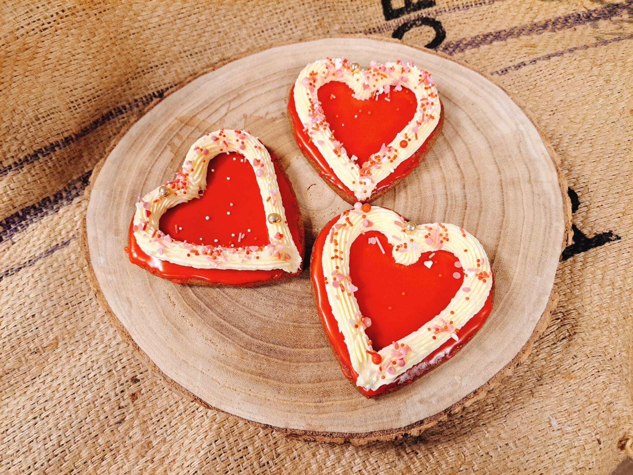 Bakpakket Valentijns Speculaasharten