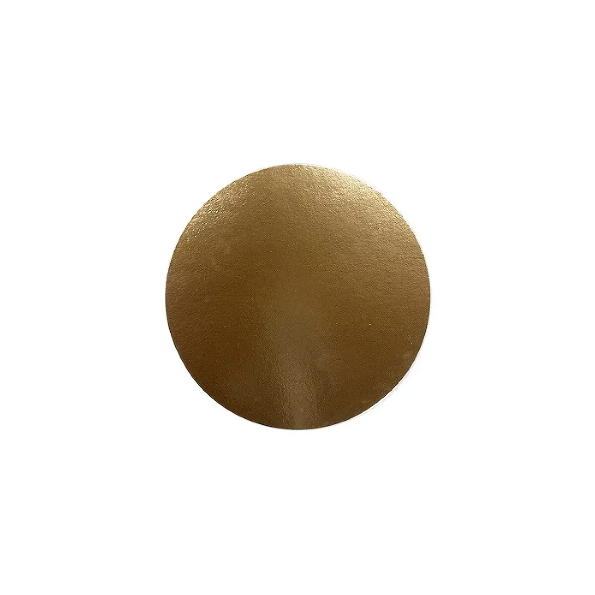 Taartkarton Rond Goud - 14 cm